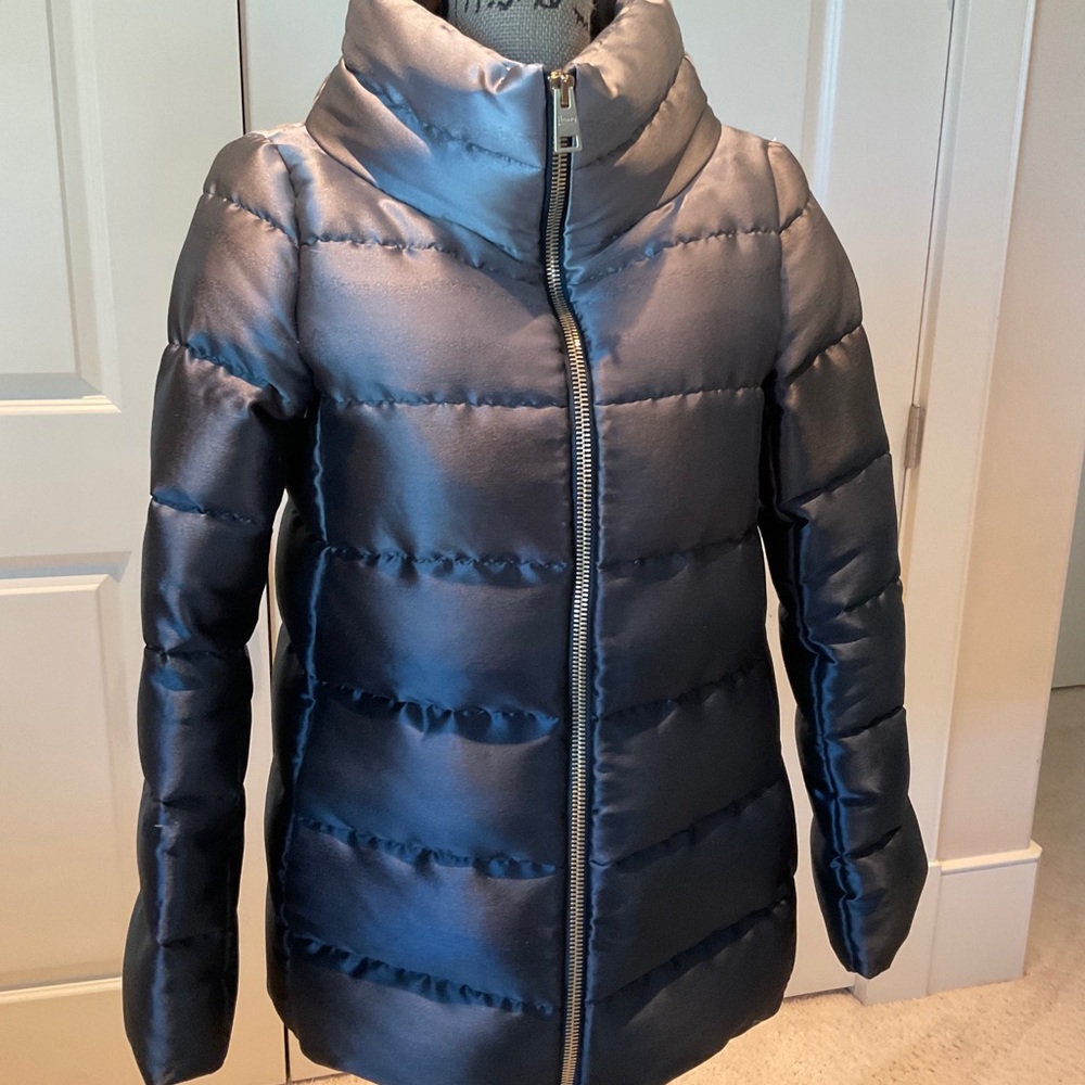 Herno down jacket.  High collar and very warm.